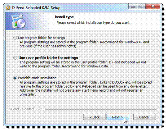 D-Fend Reloaded:   DOS   Windows 7, XP  Vista